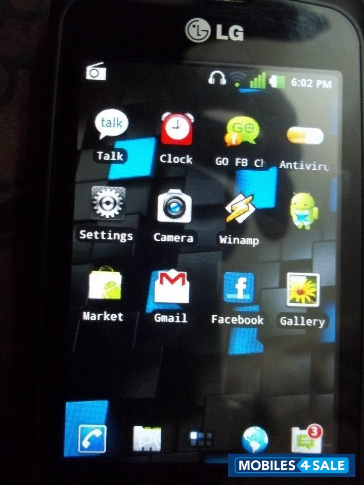 Black LG Optimus