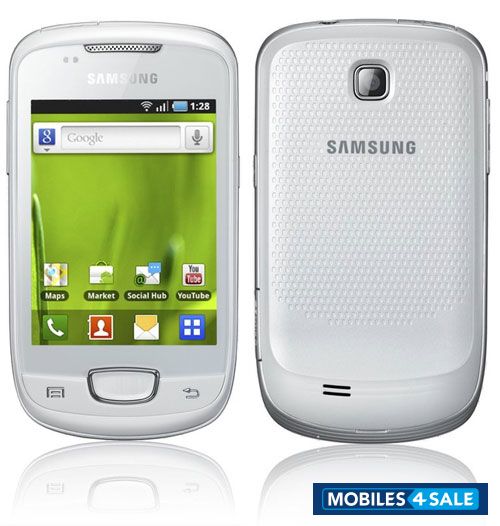 White Samsung Galaxy Pop