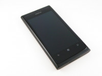 Black Nokia Lumia 800