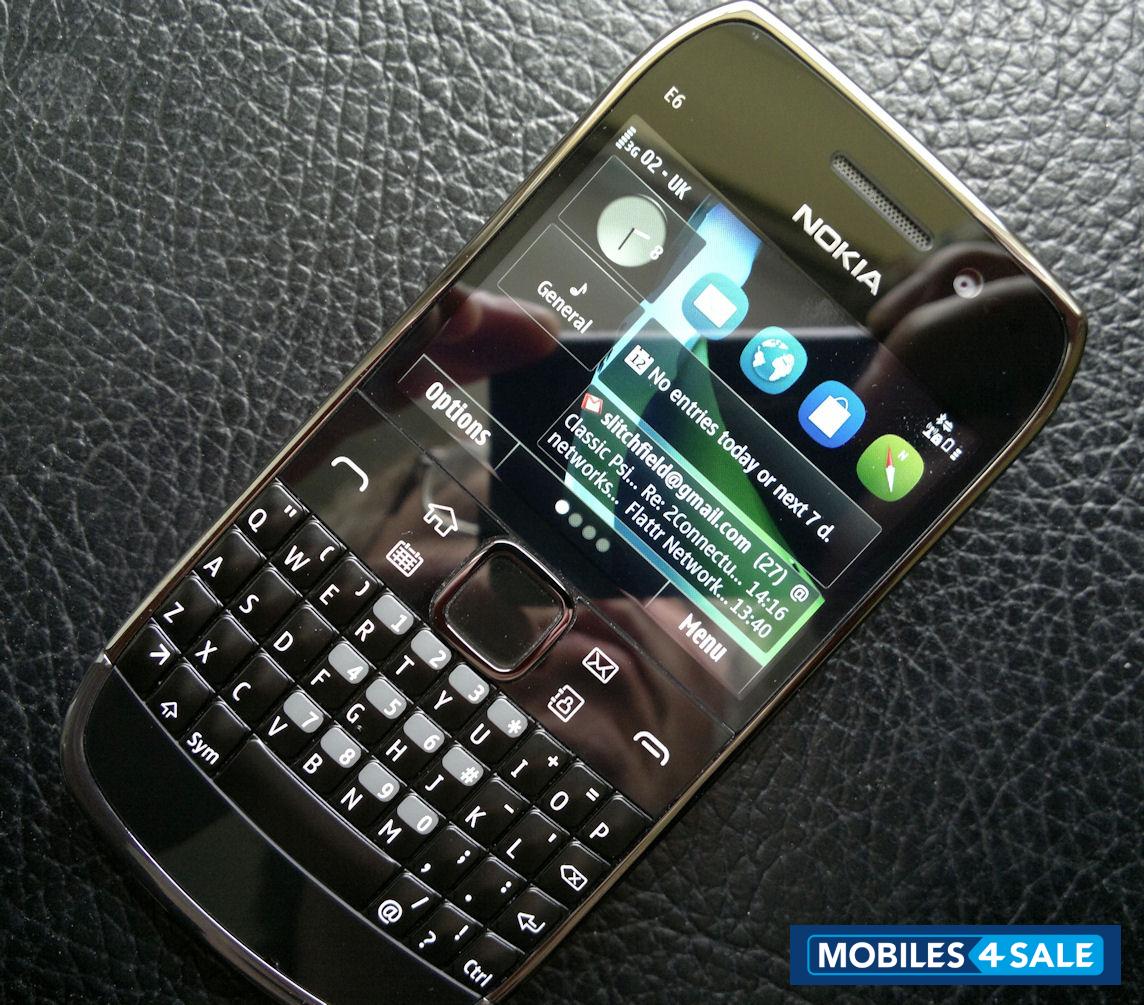 Black Nokia E6-00