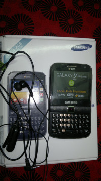 Black Samsung Galaxy Y