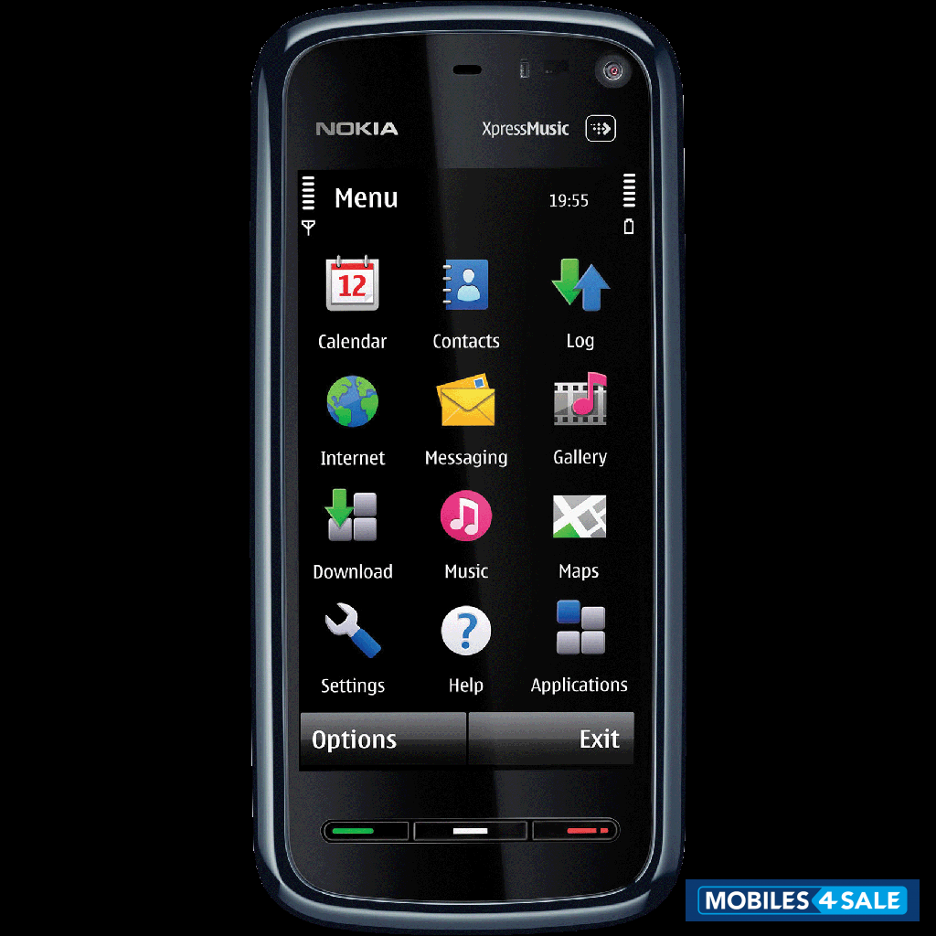 Black Nokia XpressMusic 5800