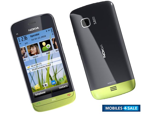 Green Nokia C5-03