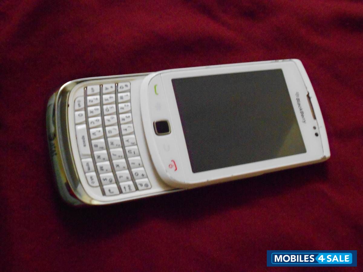 White BlackBerry Torch 9800