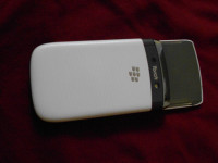 White BlackBerry Torch 9800