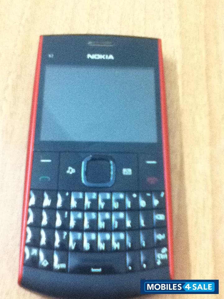 Red And Black Nokia X2-01