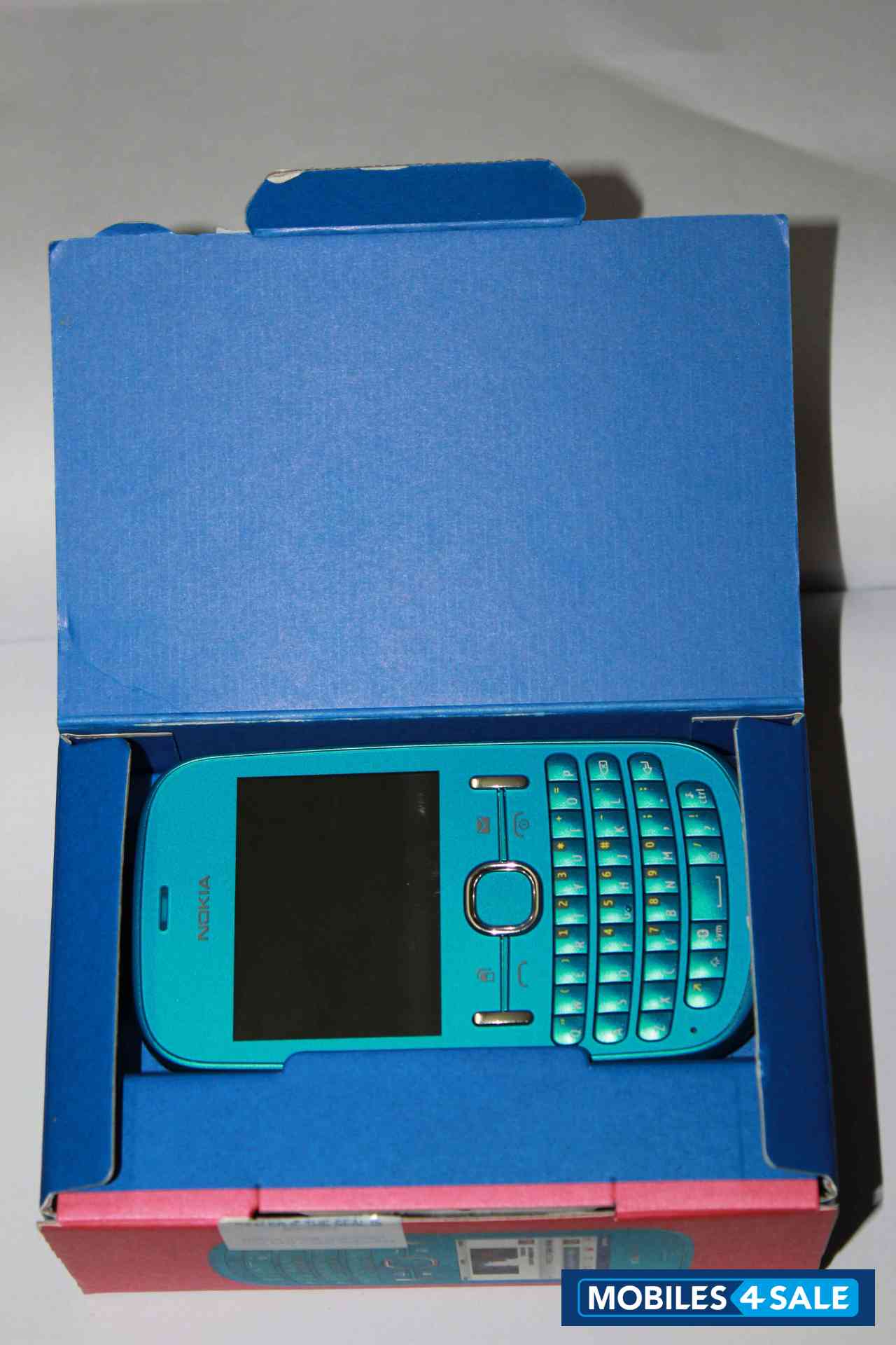 Aqua Blue Nokia Asha 200