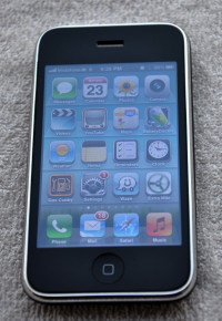 Black Apple iPhone 3GS