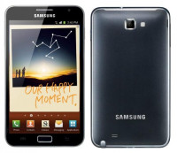 Black Samsung Galaxy Note