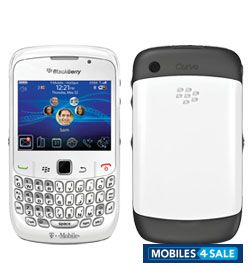 White BlackBerry Curve 8520