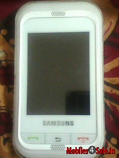 White Samsung  gt-c3303i