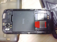 Black HTC Sensation XE