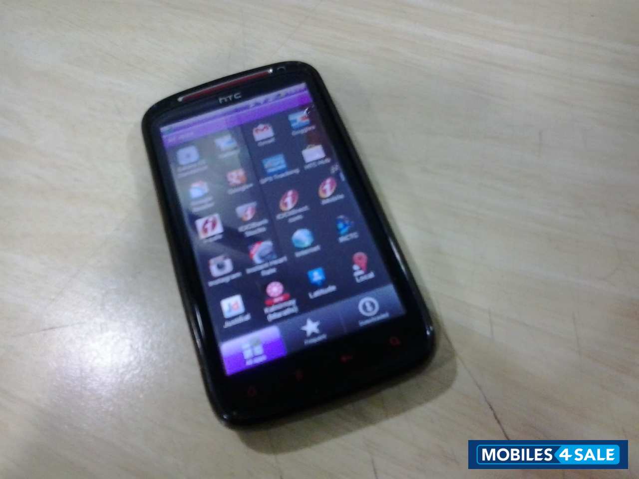 Black HTC Sensation XE