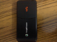 Black Sony Ericsson W580