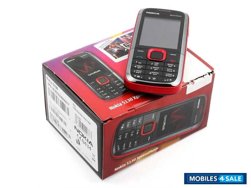 Red N Black Nokia XpressMusic 5130