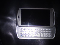 Silver Sony Ericsson Xperia pro