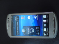 Silver Sony Ericsson Xperia pro