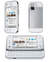 White Nokia N97 Mini