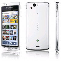 Black Sony Ericsson Xperia arc S