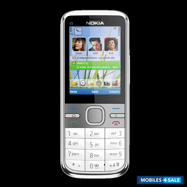 White Nokia C5