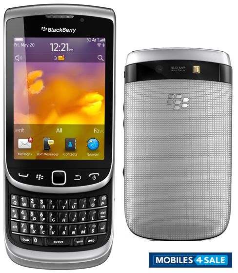 Silver BlackBerry  Torch2 9810