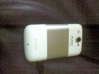 White HTC Wildfire