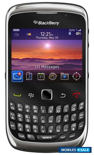 Black BlackBerry Curve 9300