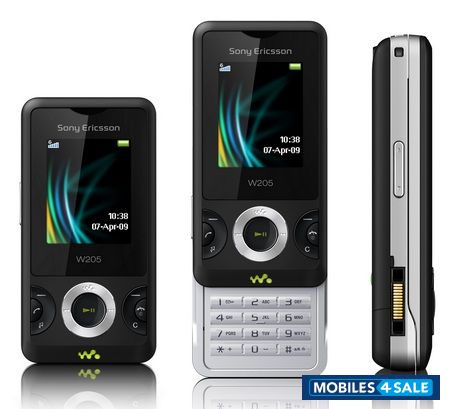Ambient Black Sony Ericsson W205