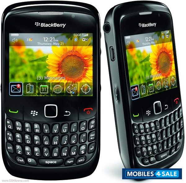 Black BlackBerry Curve 8520