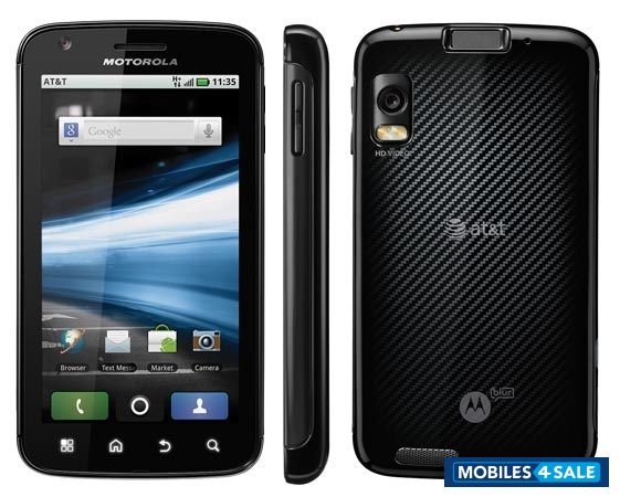 Black Motorola Atrix