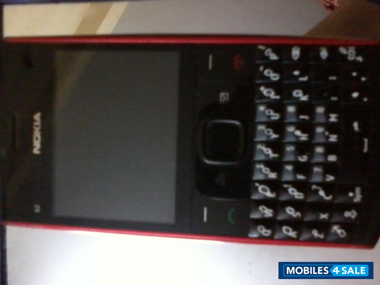 Red And Black Nokia X2-01