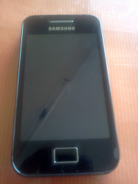 Black Samsung Galaxy Ace