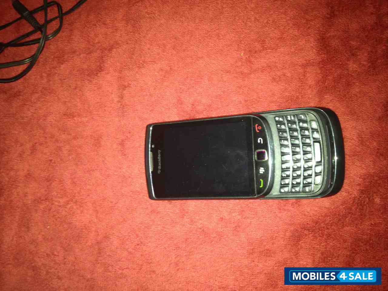 Black BlackBerry Torch 9800