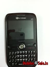 Black Micromax  Q75