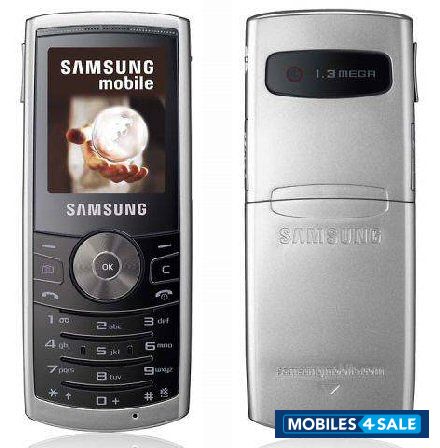 Silver Samsung SGH-J150