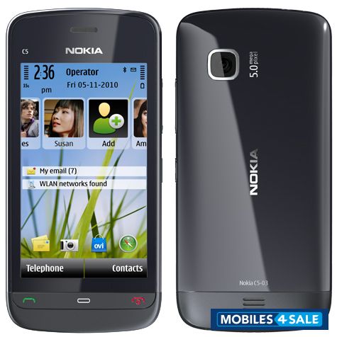 Black Nokia C5-03