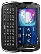 Black Sony Ericsson Xperia pro