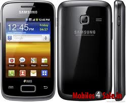 Black Samsung Galaxy Y