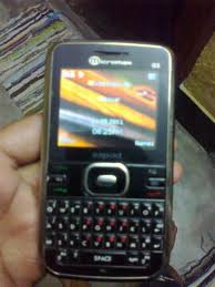 Black Micromax  Q3