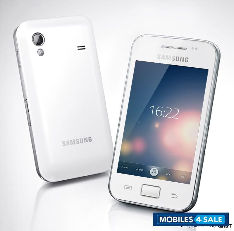 White Samsung Galaxy Ace