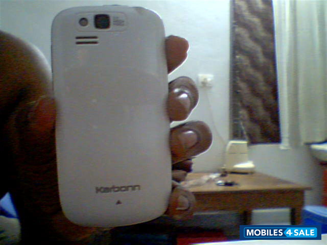 White Karbonn  k1515