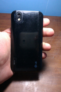 Black LG Optimus