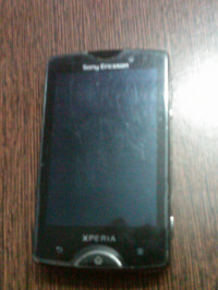 Black Sony Ericsson Xperia X10