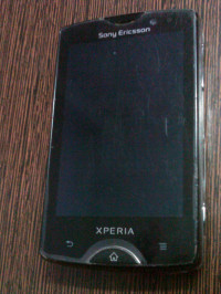 Black Sony Ericsson Xperia X10