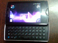 Black Sony Ericsson Xperia X10