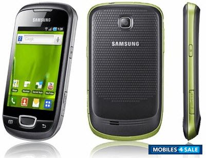 Green And Black Samsung Galaxy Pop