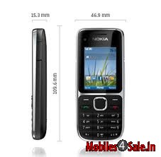 Black Nokia C2-01