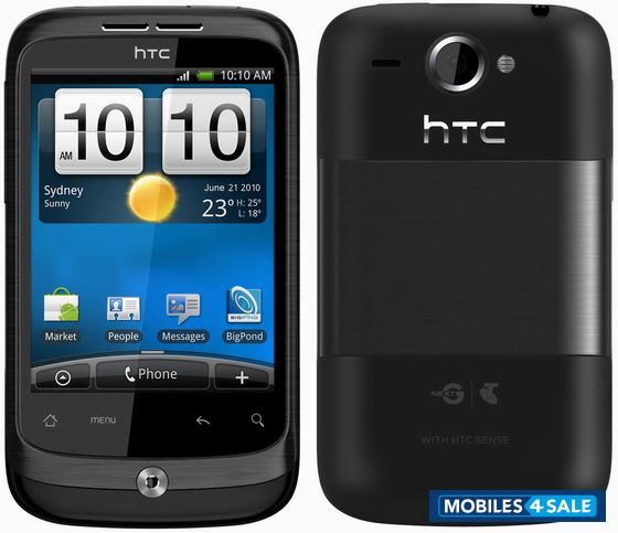 Black HTC Wildfire