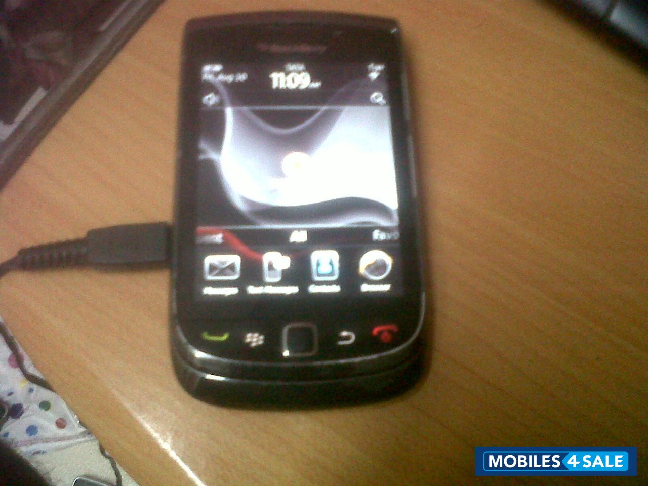 Black BlackBerry Torch