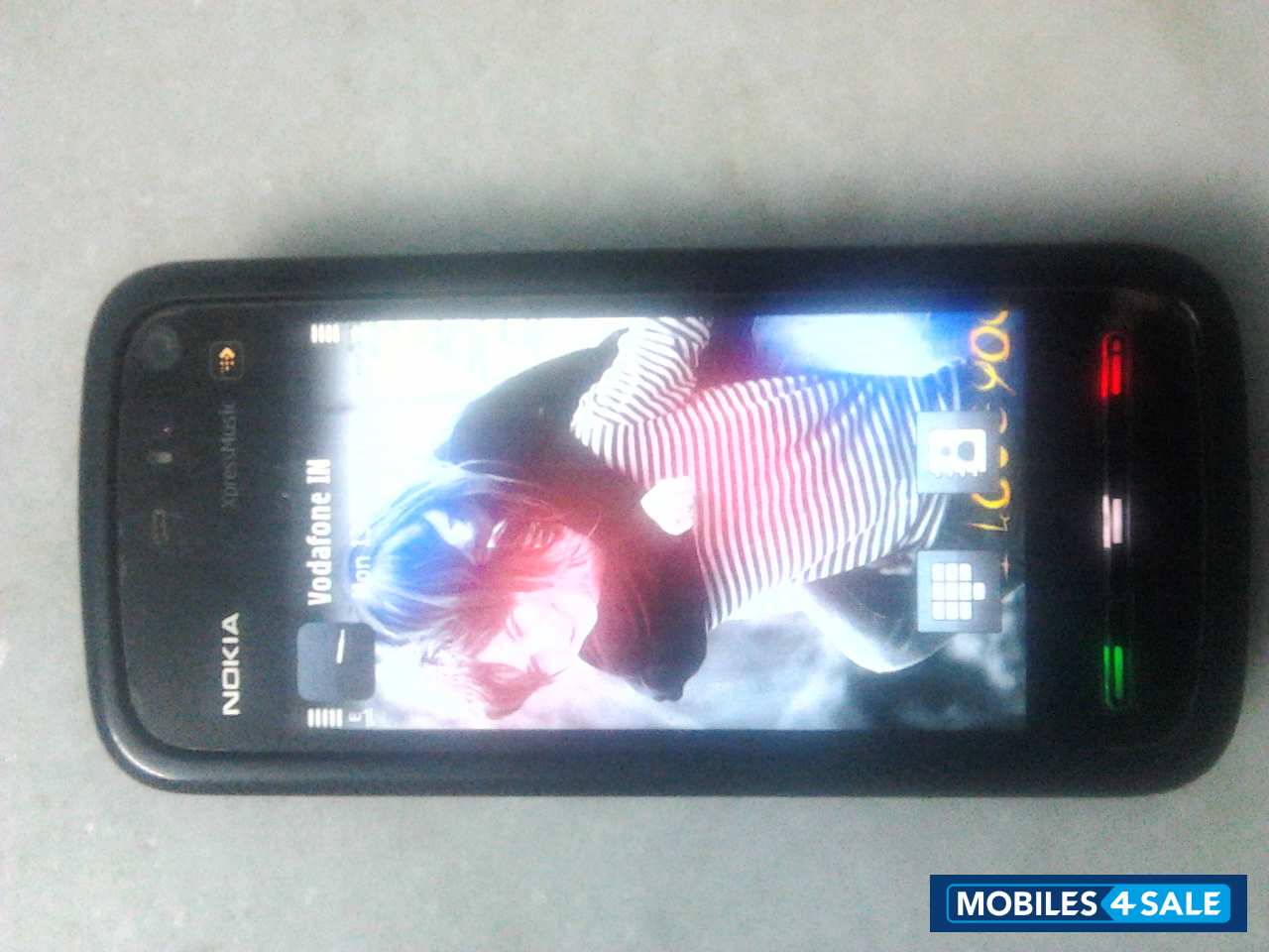 Black N Red Nokia XpressMusic 5800